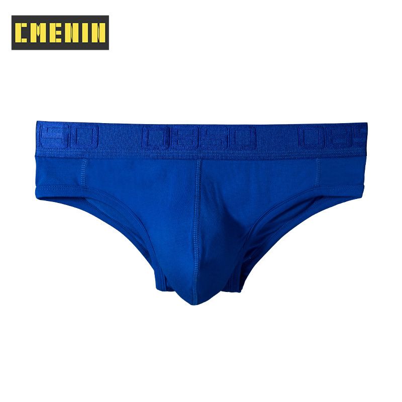 CMENIN 1pcs BS (1 Pieces) Solid Low waist Underwear Men Jockstrap Ins Style Briefs Mens Underpants New BS3521