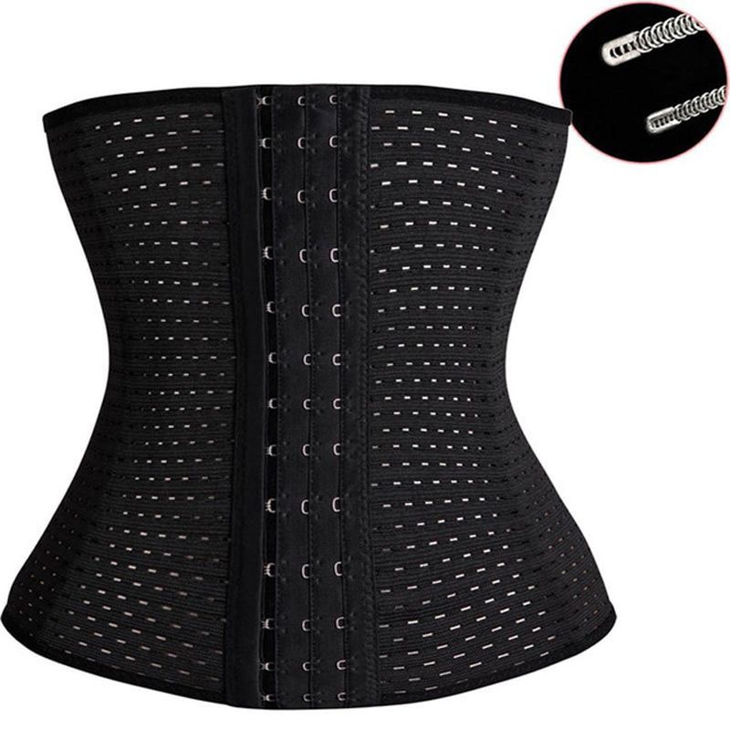 YAGIWomen Tummy Postpartum Band Corsage Modeling S Cinta Modeladora Waist Trainer Belt Corset Steel Boned Body Shaper