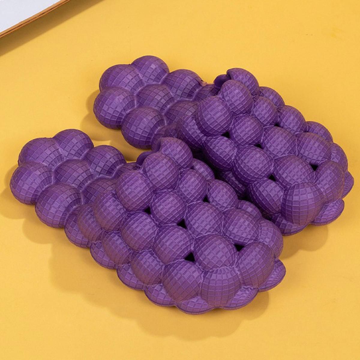 Cute Bubble Ball Women's Slippers Summer New Lover's EVA Bathroom Slides Home Indoor Anti-Skid Sandals Shoes