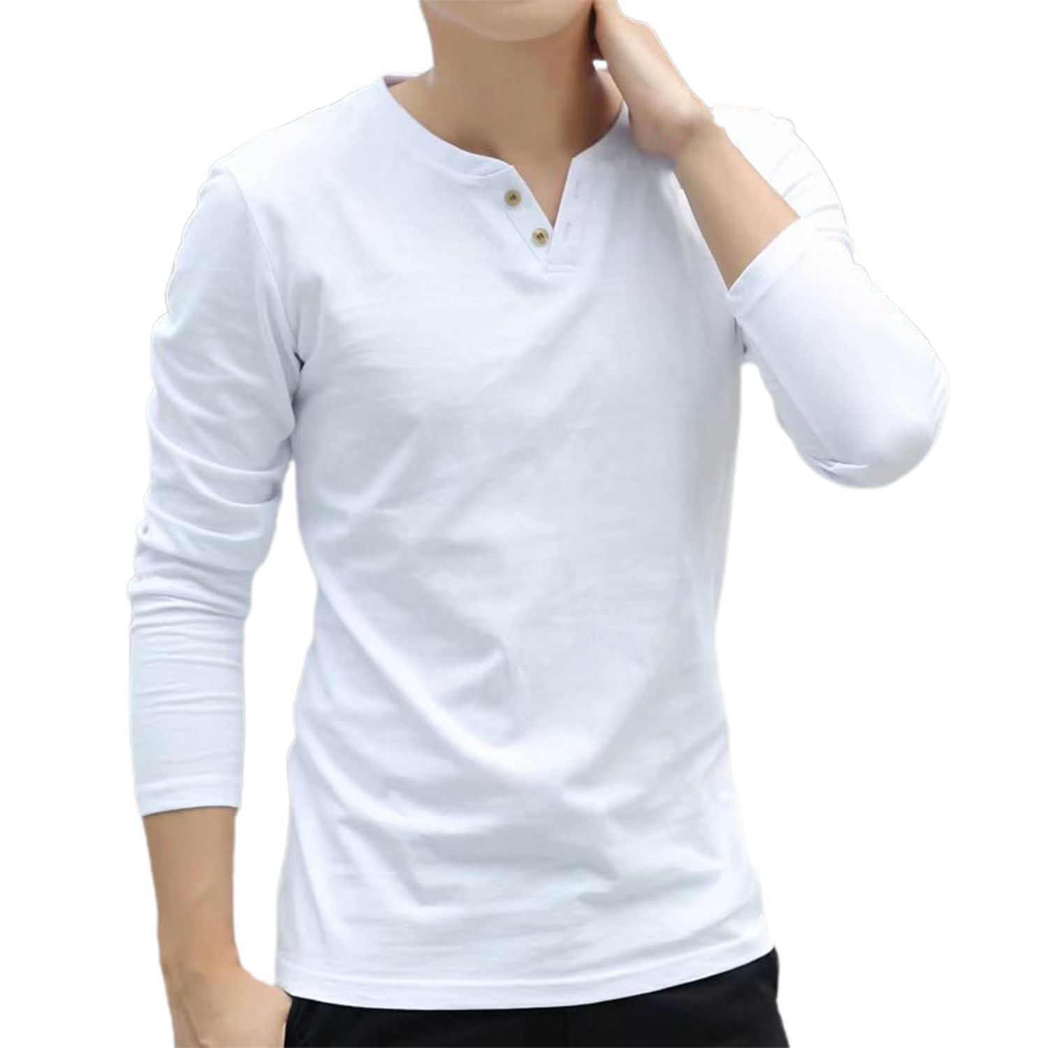 Male Shirt Breathable Casual Base Shirt