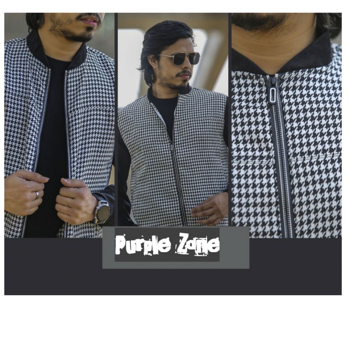 Mens Jacket (Fabric : Chevron Cotton Dobby Jacquard & Corduroy).