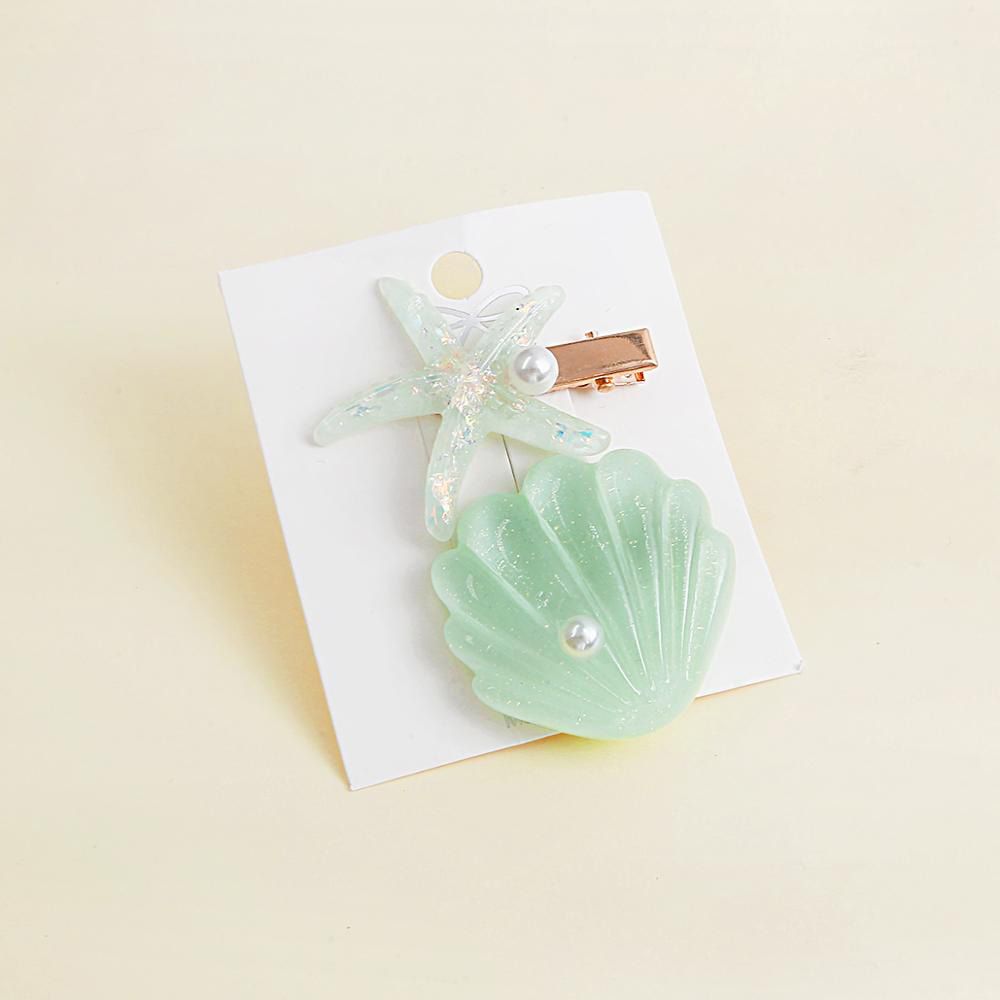 Clearance 1-2Pcs 4-6.5cm Shell Hair Pins Barrette Hair Clips for Women Girls Seashell Hair Accessories for Wedding Styling Tool
