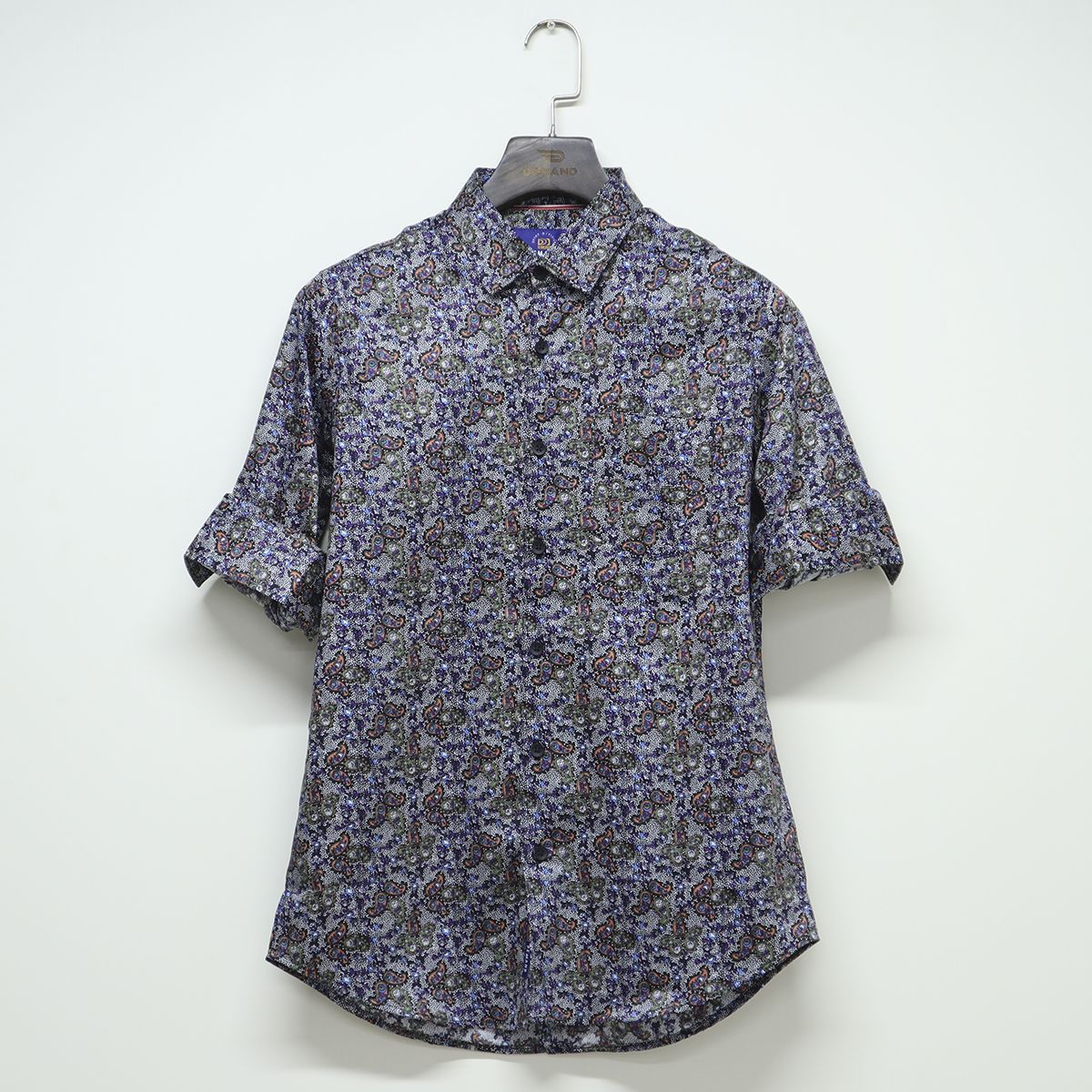 Floral Printed Multi Color Casual Long Sleeve
