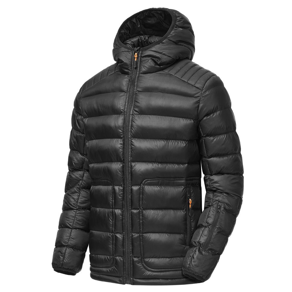 Men Autumn Winter Ultralight Classic Thick Warm Hooded Jacket Parkas Coat Men Outwear Casual Windproof Bio-Down Parkas Men