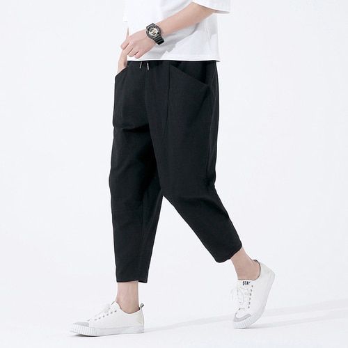 Casual Harem Pants Men Jogger Pants Men Loose Trousers Male Chinese Traditional Harajuku Summer Clothe