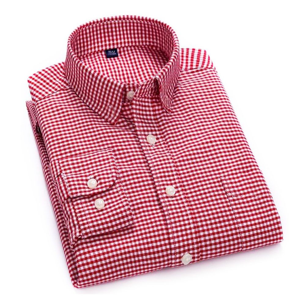 Stylist Checked Long Shirt for Men