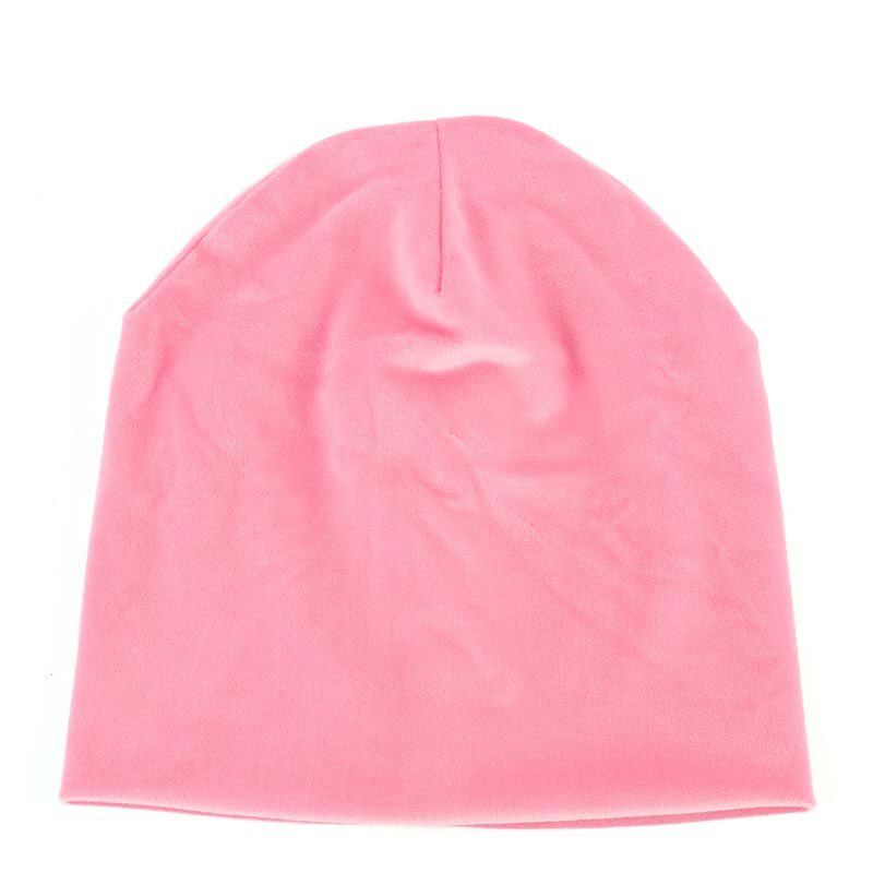 Beanie Hat Winter Warm Polyester Skullies Beanies for Ladies Solid Velour Bonnet Hats Dropping Shipping