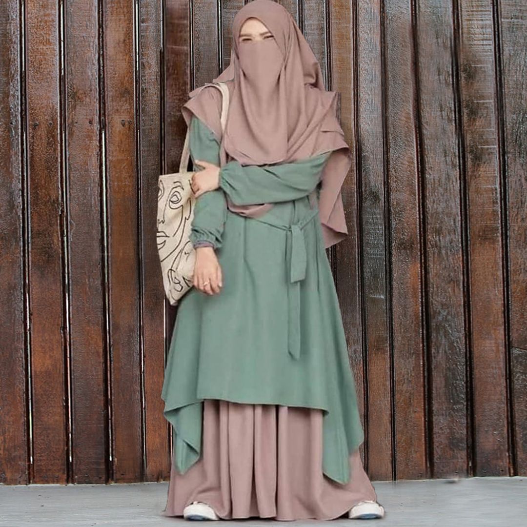 Irani queen Stylish abaya, (hijab, niqab ,Skirt & Burka)