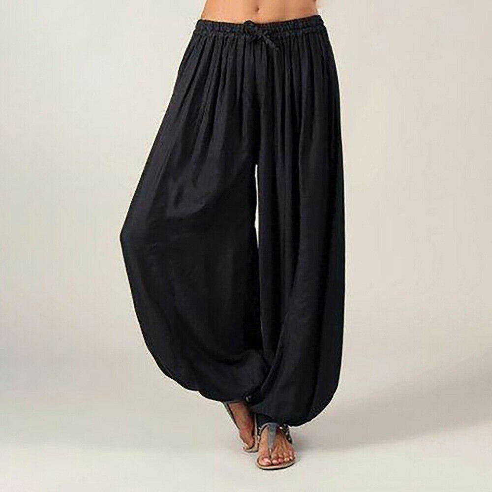 Men And Women Harem Pants Cotton Baggy Afghani Genie Pants Indian Aladdin Trouser
