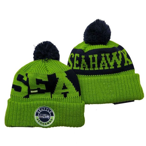 American football Beanie Embroidery Skiing Knitted Hats Women Men Winter Cap Warm Baggy Beanies Knit Bonnet Caps Brand Hats