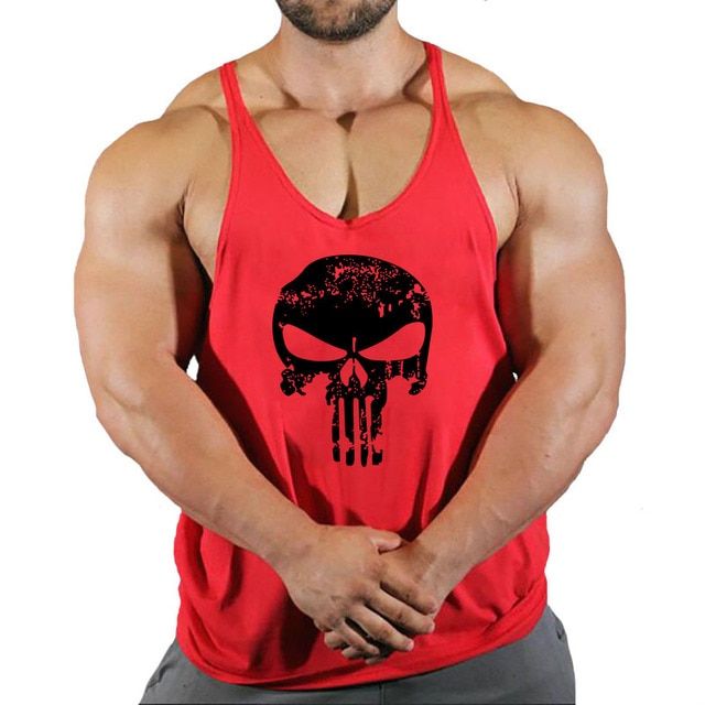 men's fitness clothing gym string vests men's bodybuilding vests workout undershirts running sleeveless shirts