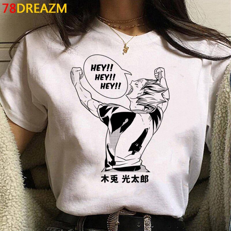 Oya Oya Oya Haikyuu T Shirt Men Kuroo Jnese Anime Short Sleeve Harajuku Fashion Hop T-shirt Summer Top UniTshirt Male