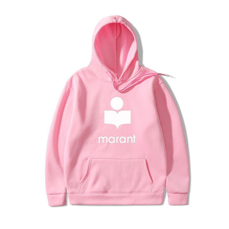 men and women  hop fleece long sleeve printing front logo Harajuku fashion personality hooded shirt streetwear