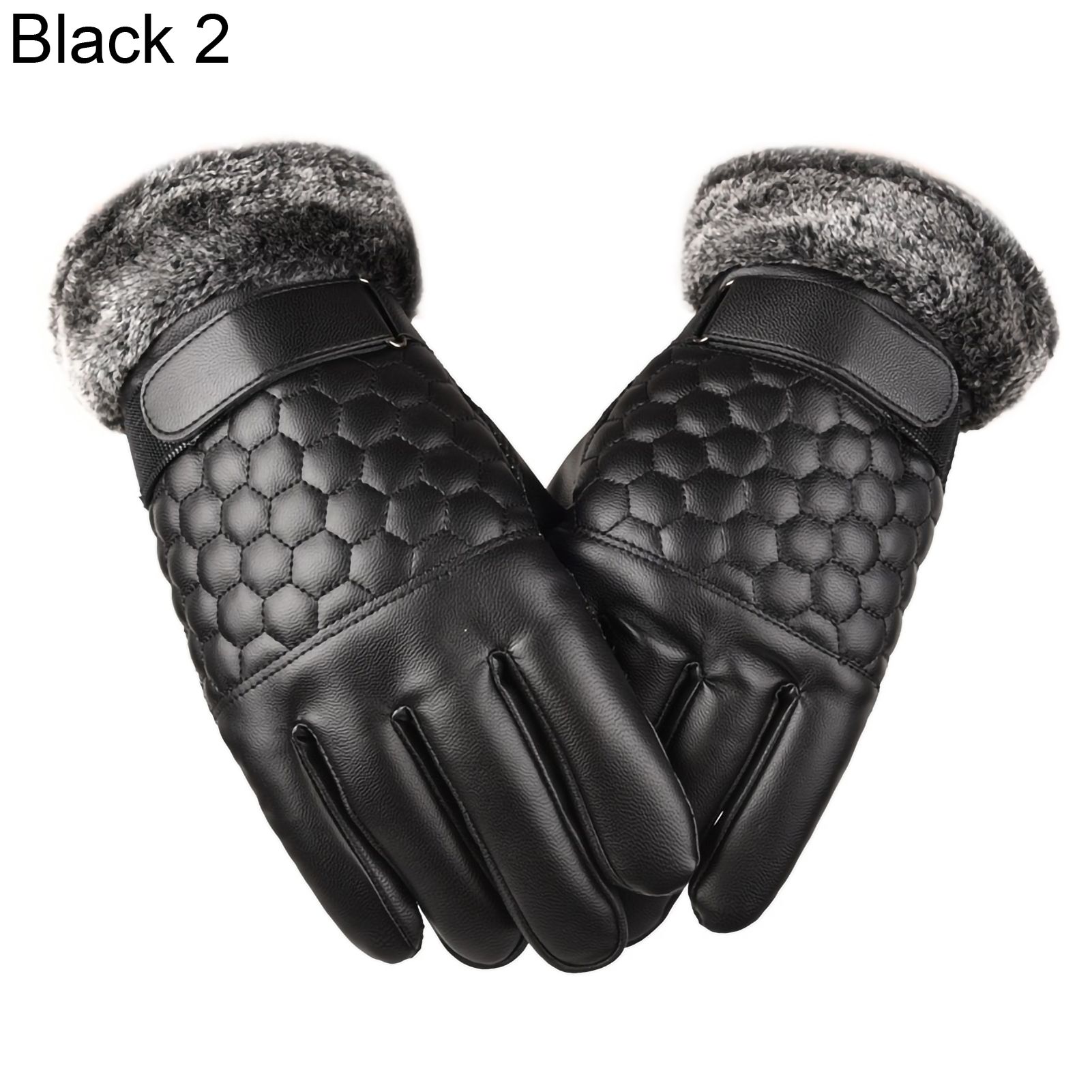 Riding Gloves Anti-slip Solid Color Coldproof Gloves