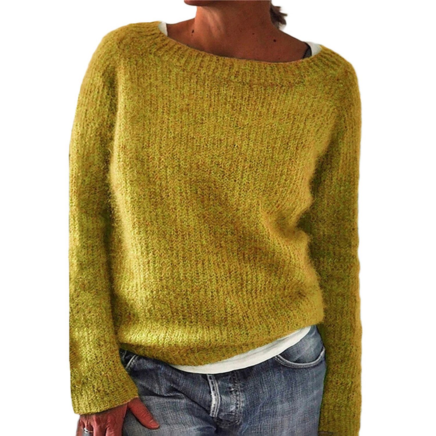 Women Knit Clothes Close-fitting Women Winter Knit Sweater