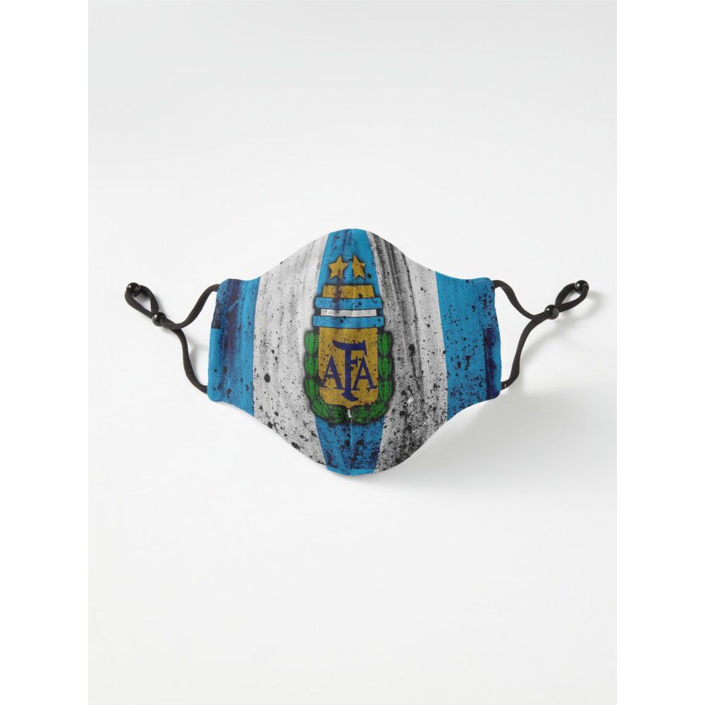 Argentina Football Club FC Messi D Maria FIFA Six Layer Face_Mask Tiktok_Mask For Men And Women Gaming_Mask With Adjustable Ear Loop And Digital Print Face_Mask Graphics Print Anime_Mask