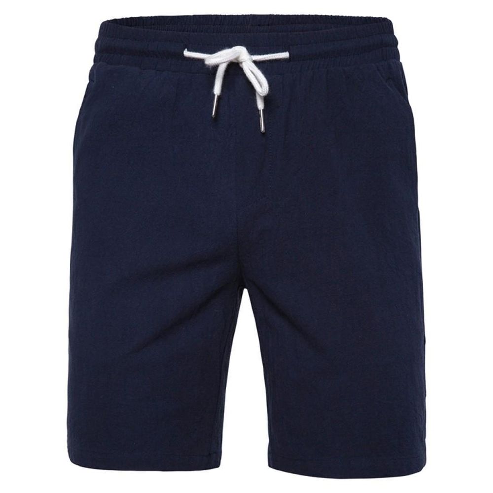Rainbowroom Fashion Men Summer Solid Trunks Elastic Beach Surfing Running Short Pants