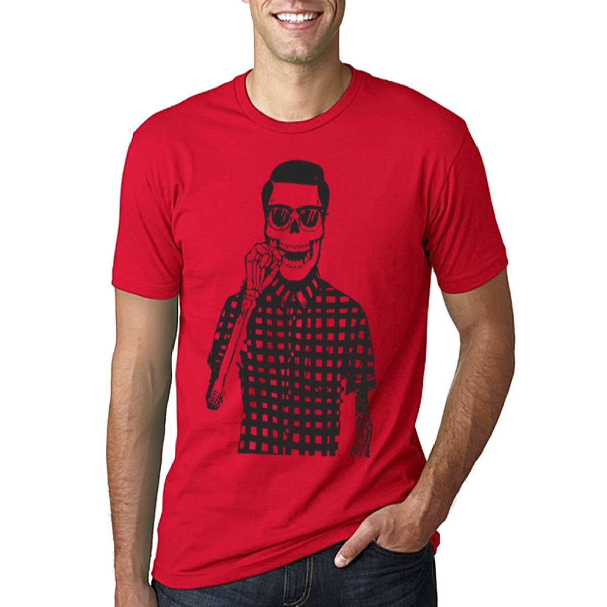 Red Shirt Fashionable Half sleeve T-Shirt for Man