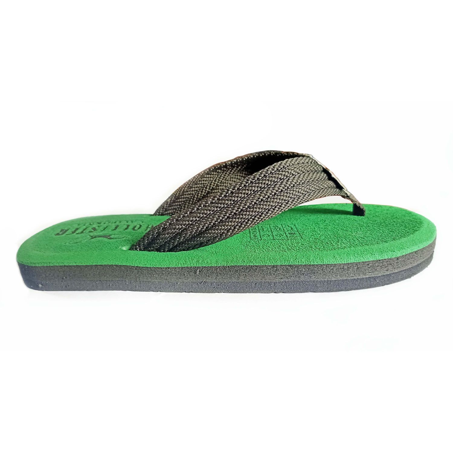 Synthetic Fashionable Rubber Sandal for Men (Green)