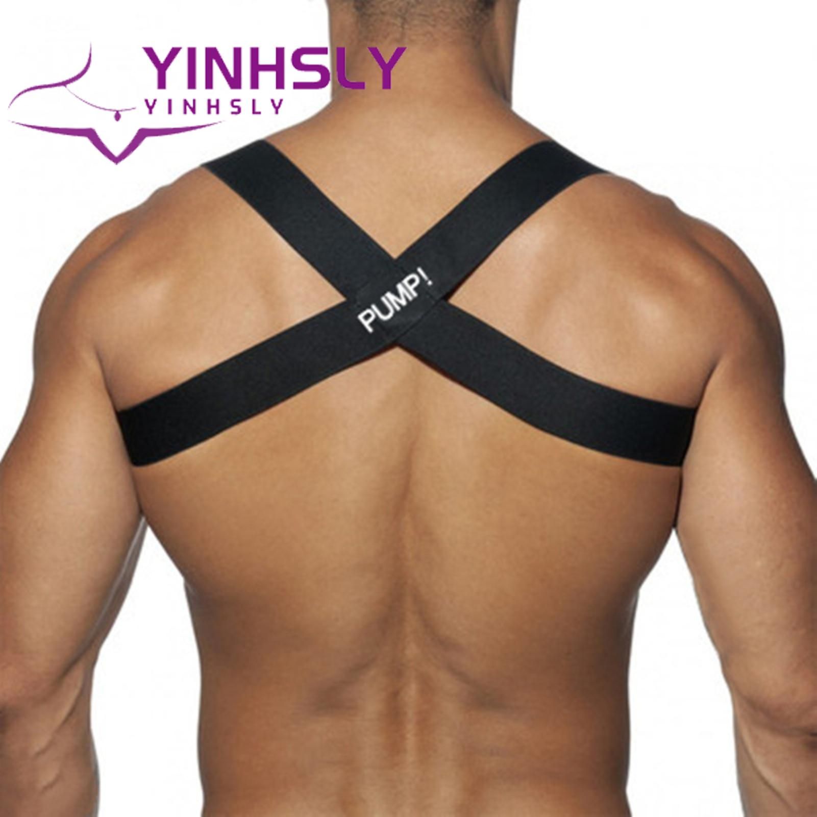 Shoulder Band High Elasticity Letter Print Muscle Shoulder Strap