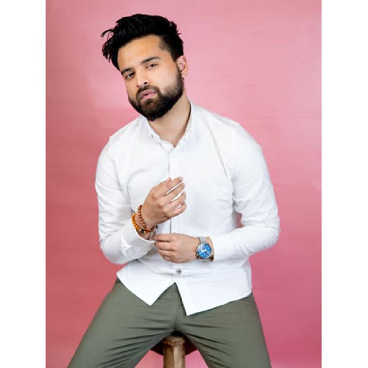 White Full Sleeve Button-Down Oxford Cotton Shirt