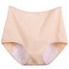 Women Casual High Waist Period Leak Proof Underwear Cotton Briefs