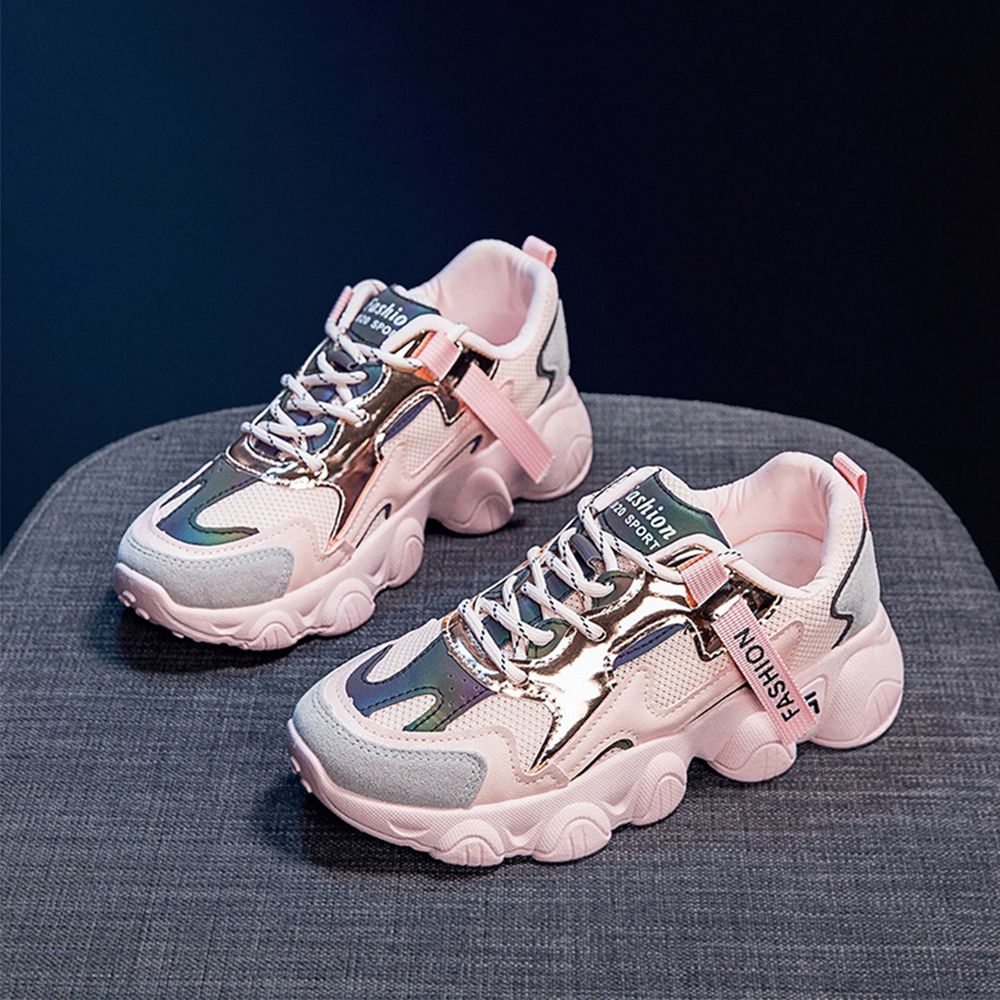 Women Chunky Sneakers Vulcanize Shoes Korean Fashion Female Black White Platform Thick Sole Casual Dad Shoes Woman Sneakers for women