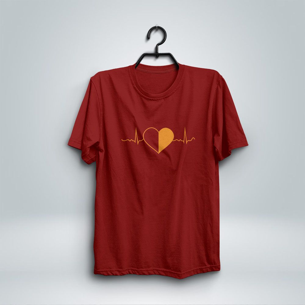 Heart T-Shirt For Man