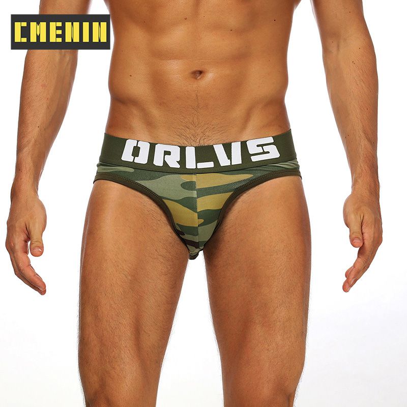 CMENIN 1pcs ORLVS (1 Pieces) LOGO Nylon  Men Underwear thongss Mens Jockstrap 2021 New thongss And G strings CMENIN 1pcs Breathable Threadwork Innerwear OR142