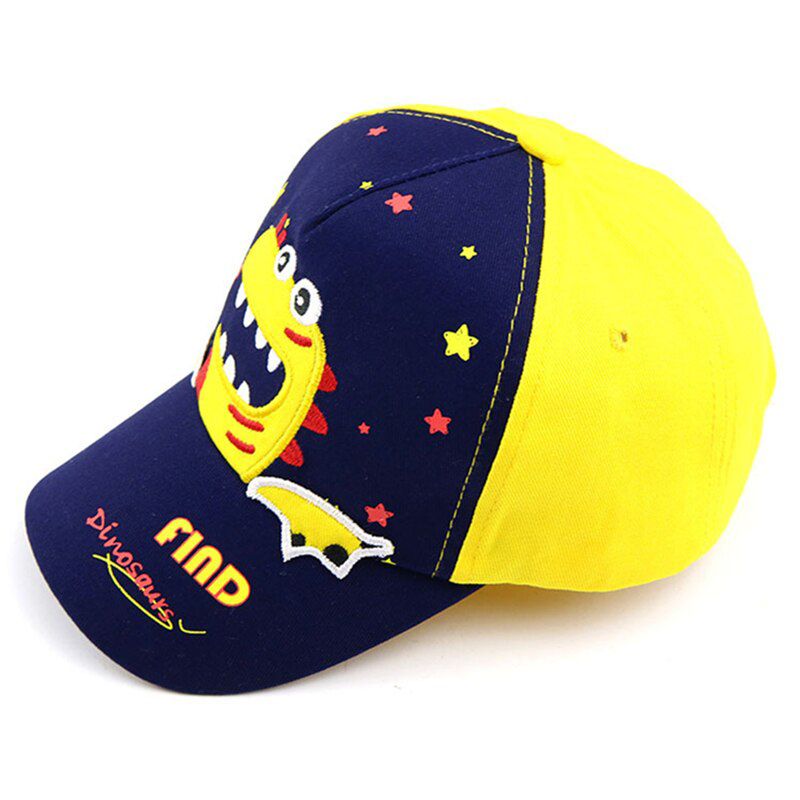 Baseball Cap Casual Adjustable Spring Summer dinosaur Baby Boys Girl Hats Children Snapback Hip-Hop Sun Hat Bones