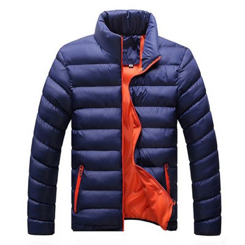 Winter Men Jacket Casual Nylon  Fabric Mens Jackets And Coats Thick Parka Men Outwear 4XL Jacket Male Clothing
