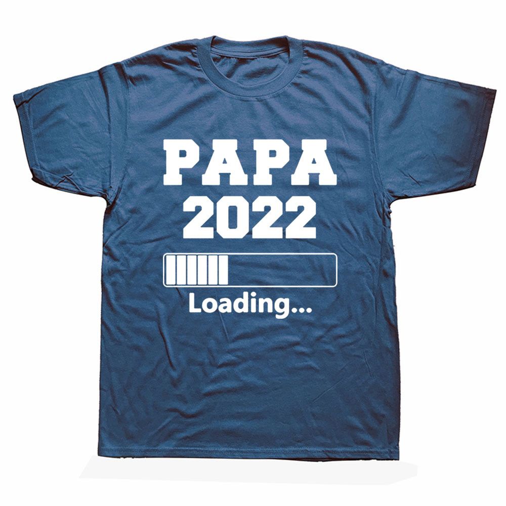 New Summer P2022 Loading Pregnancy Cotton Short Sleeve Oversized Funny T Shirt Graphic Harajuku Hop T-shirt Streetwear