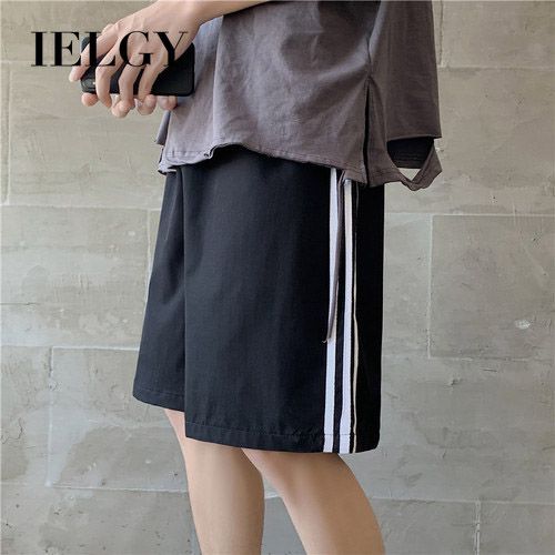 IELGY men's summer sports shorts loose and quick-drying 5-point pants