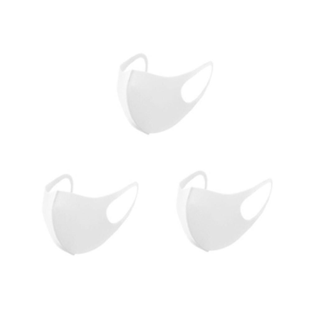 3pcs Anti Dust Face Cover Mouth Dust Mask Mouth Cover Winter Mask Sponge