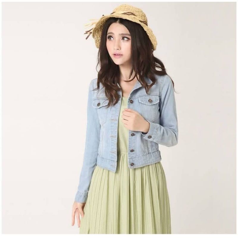 Ladies Fashionable Winter Denim Jacket