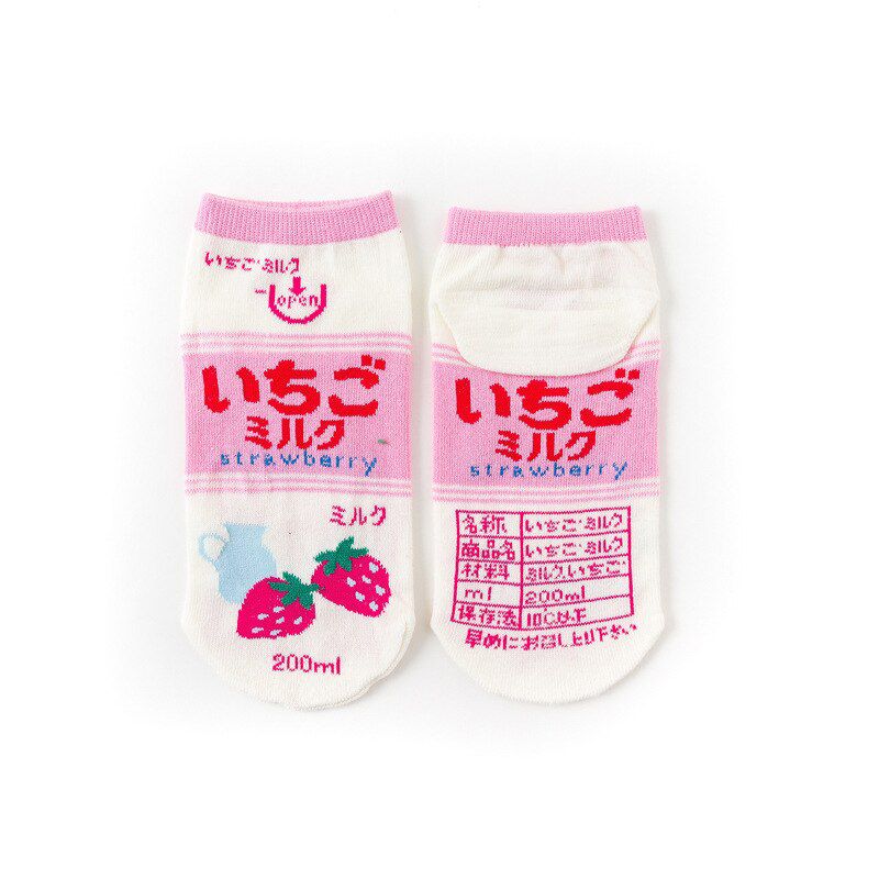 Spring/Summer New Product Japanese Cartoon Women Invisible Socks Fashion Trend Harajuku Shallow Mouth Low Cut Summer Socks