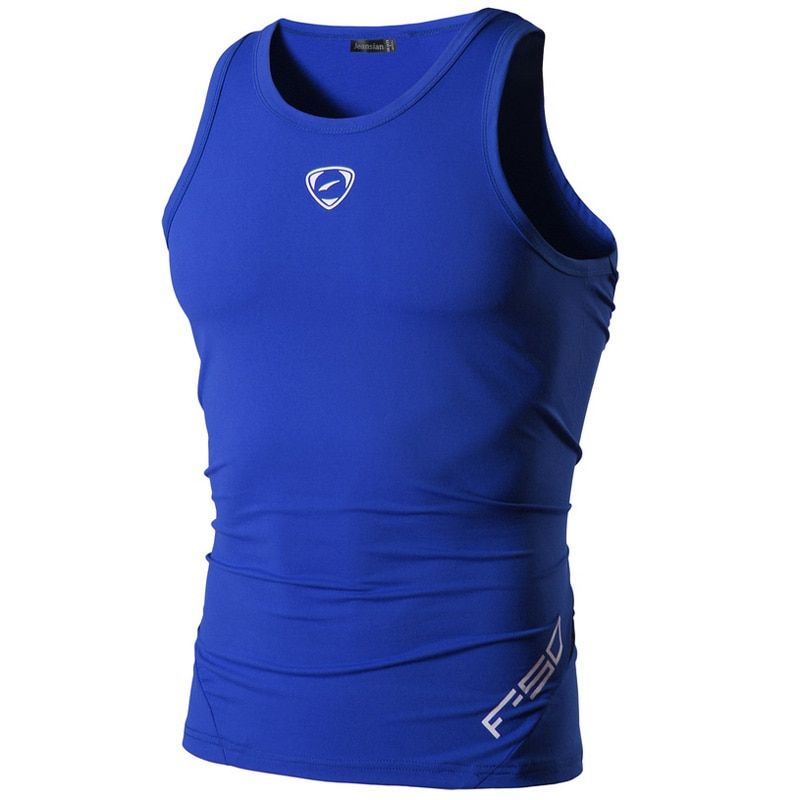 jeansian Srt TaTops Tanktops Sleeveless Shirts Running Grym Workout Fitness Slim Compression LSL207 White2