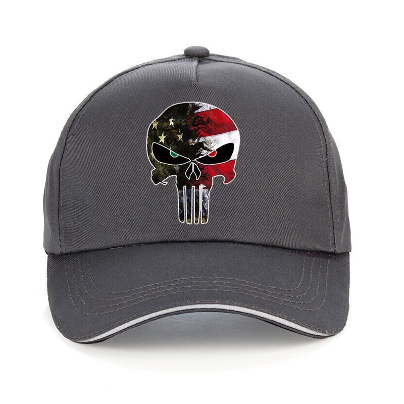 American Chris Kyle Men cap Punisher Skull Seal Team Baseball caps Fashion USA Flag Camo adjustable hat snapback