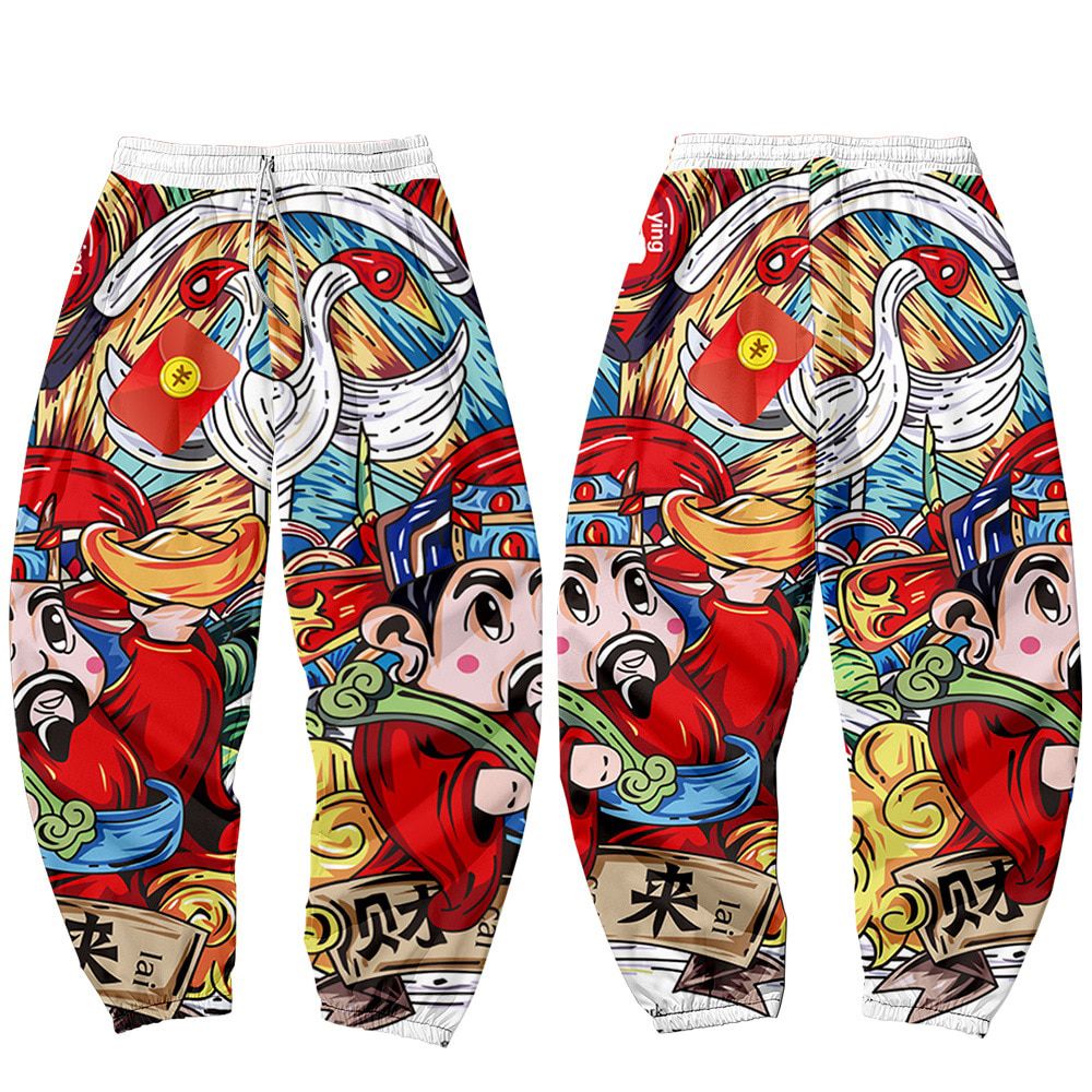 Joggers Harajuku Sweatpant  Hop Trousers Streetwear Men Chinese Style cket Cargo Pants