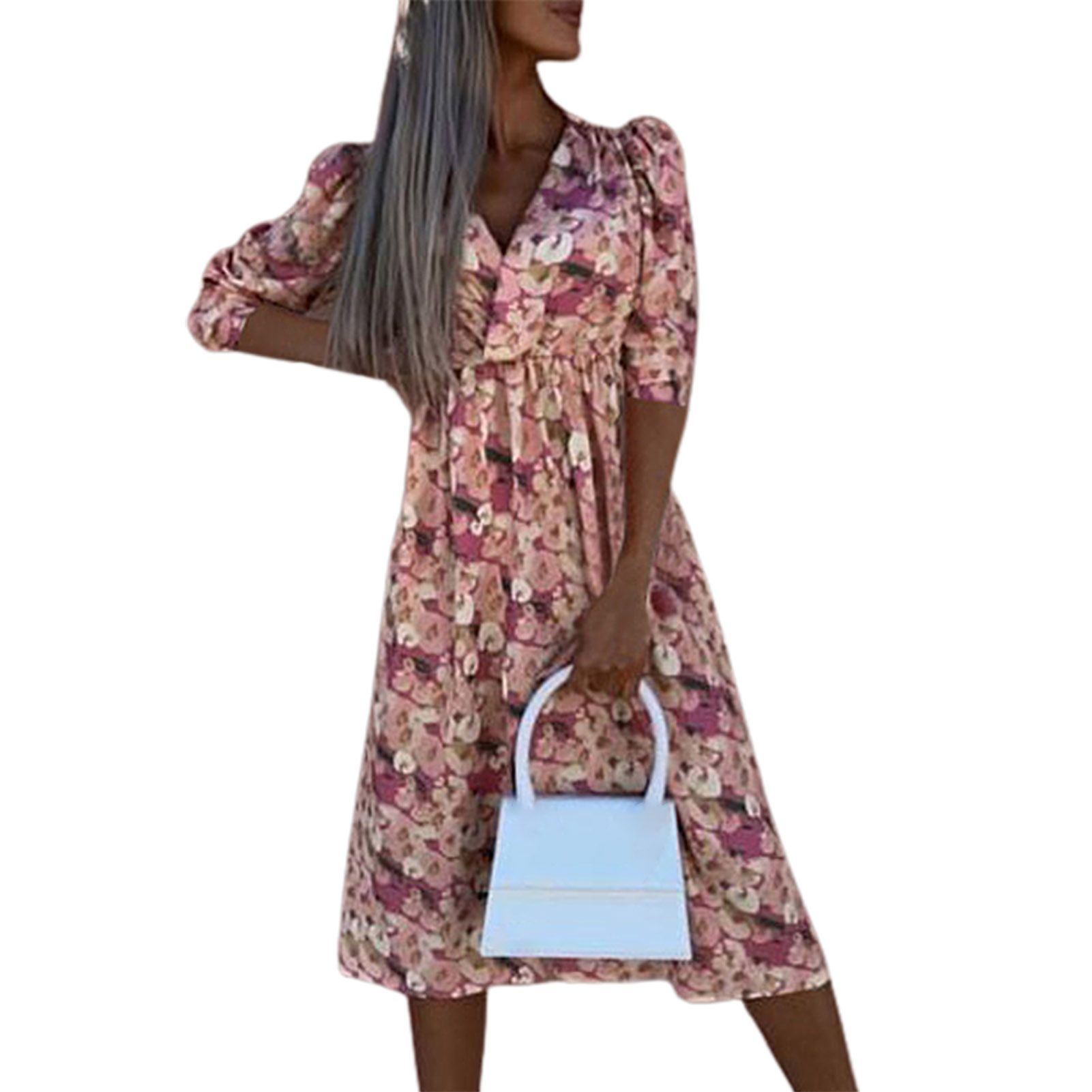 Dress Tight Waist Causal Spring Dress