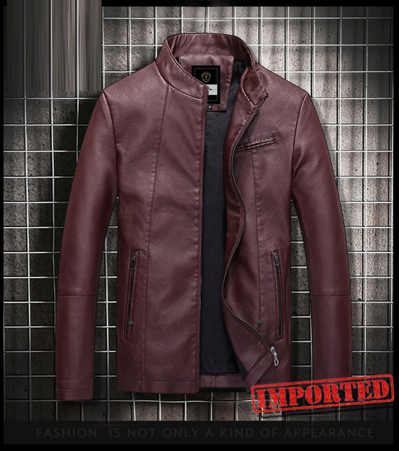 New Winter Casual Premium PU Leather Jacket &  Imported Real Picture Jacket  For Man's