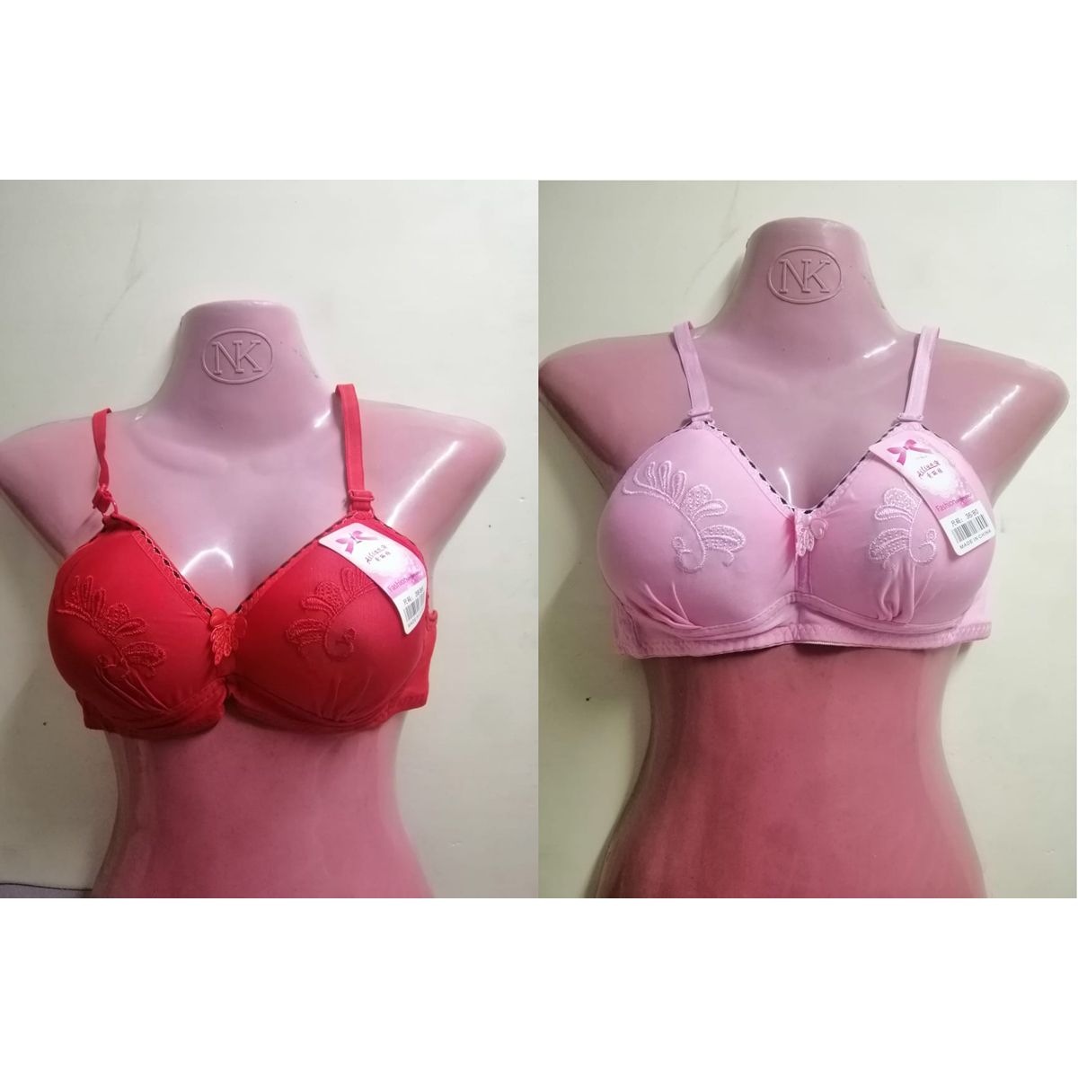 2 PC Stylish comfortable soft fome bra for womens Size (34-38)-9