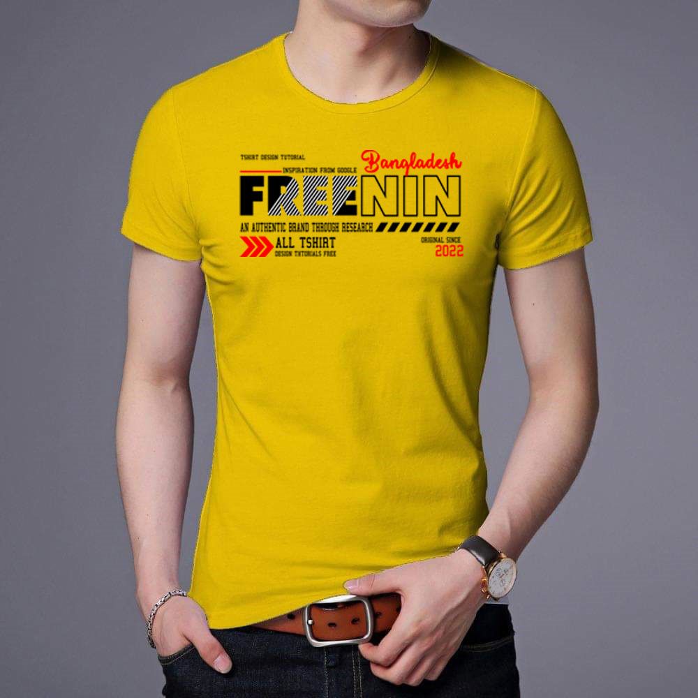 Manfare's Stylish Half Sleeve T Shirt For Men