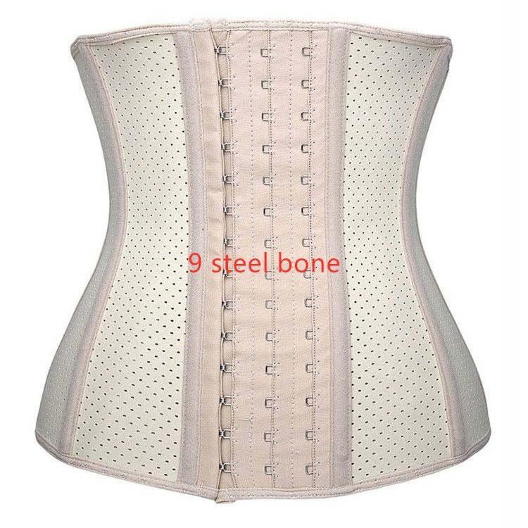 Women Waist Trainer Latex Corset Weight Control Corset and ier Steel Bone UnderSlimming Shaper Corselet