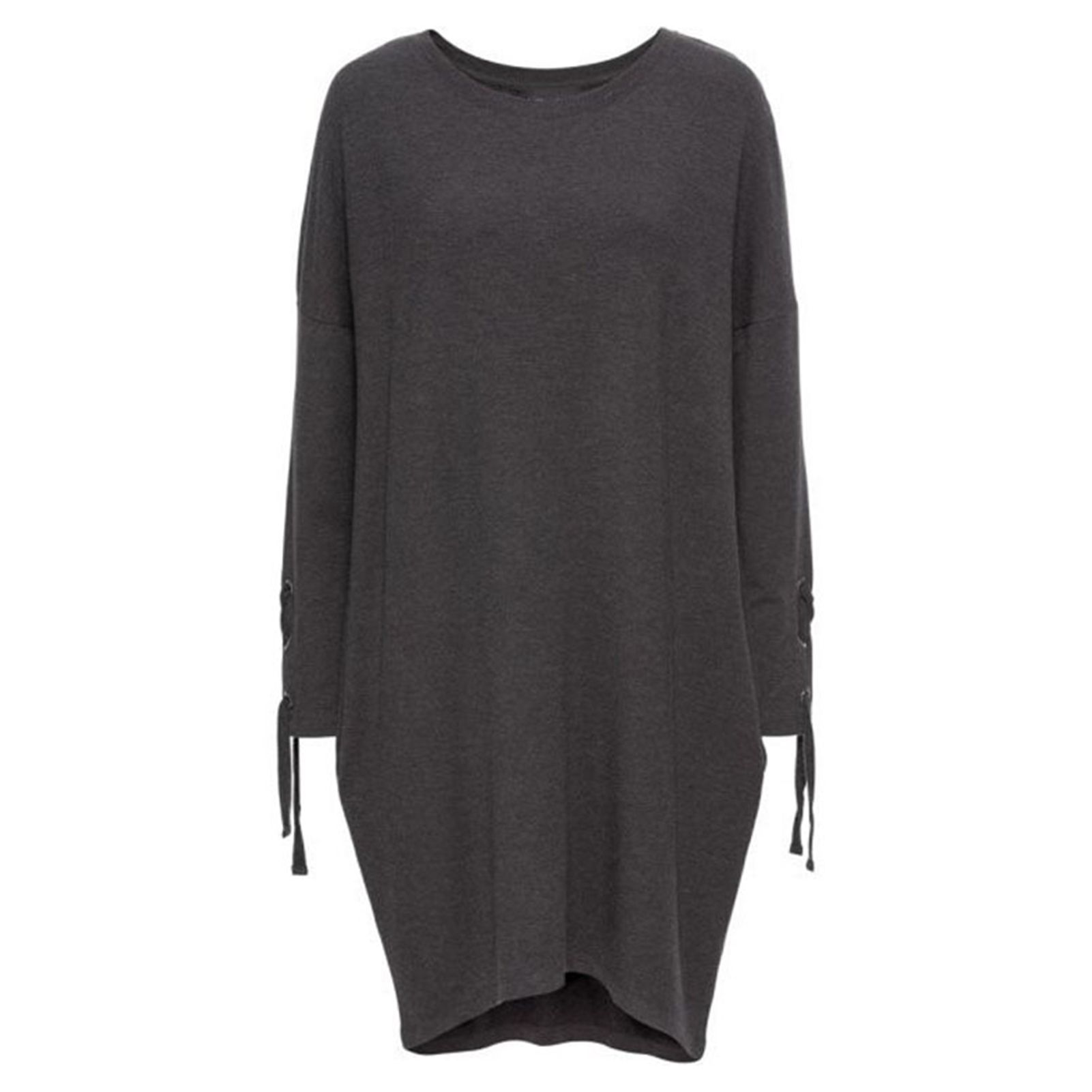 Party Dress O Neck Asymmetrical Hem Above Knee Length Dress