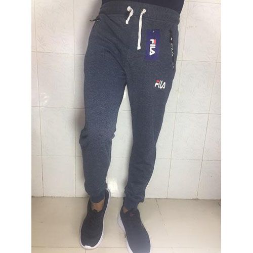 FILA Slim Fit Deep Gray Trousers / Joggers & Sweats Pants for Mans