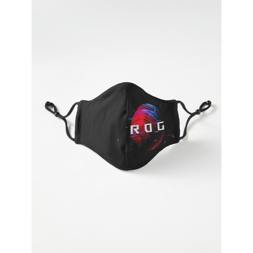 ASUS Republic Of Gamers ROG Gaming ROG Strix  Six Layer Face_Mask Tiktok_Mask For Men And Women Gaming_Mask With Adjustable Ear Loop And Digital Print Face_Mask Graphics Print Anime_Mask