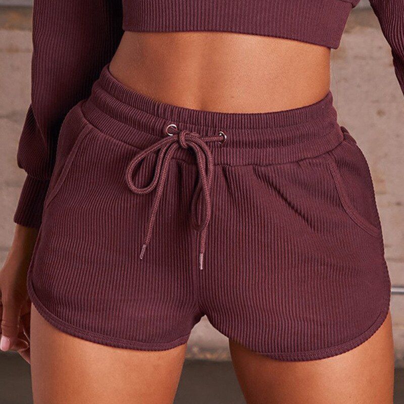 High Waist Shorts Gym Shorts Fitness Yoga Short Scrunch Sports Yoga Shorts Spandex Pink Short Pants Athletic Gym