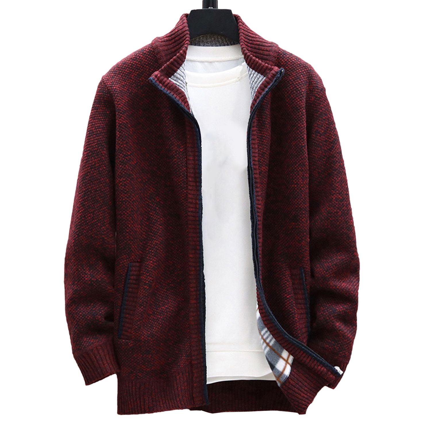 Men Jacket Long Sleeve Season Transition Men Jacket