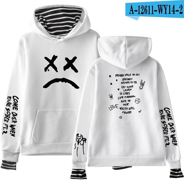 Lil Peep Hoodie Hellboy Lil.peep Men Women Hooded Pullover Male Female Sudaderas Cry Baby Hood Hoddies Sweatshirt Love
